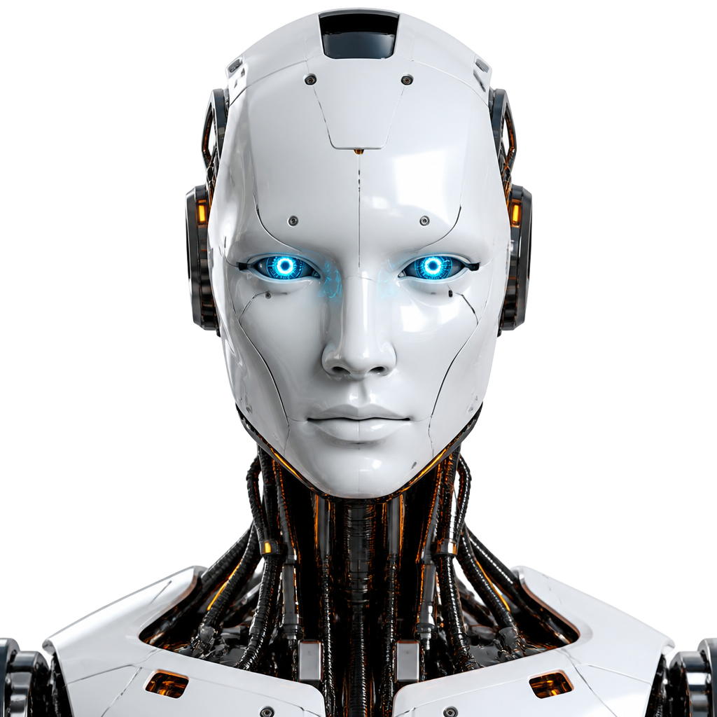 3D AI robot representing HaloGenius AI agent development work